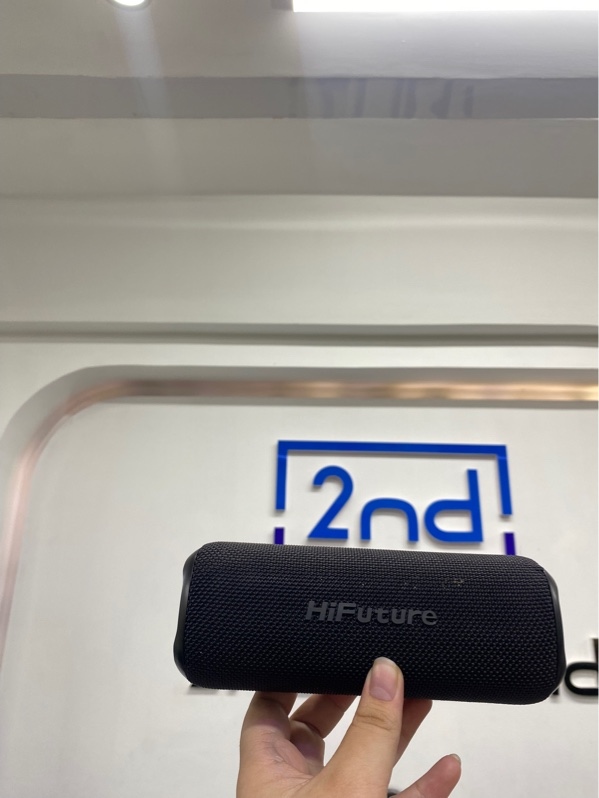 Loa Bluetooth di động HiFuture Ripple - Màu đen - Ngoại hình 97.5% - Body