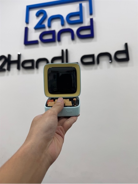 Loa Bluetooth Divoom DiToo Pro 15W - Màu xanh - Ngoại hình 97% - Fullbox