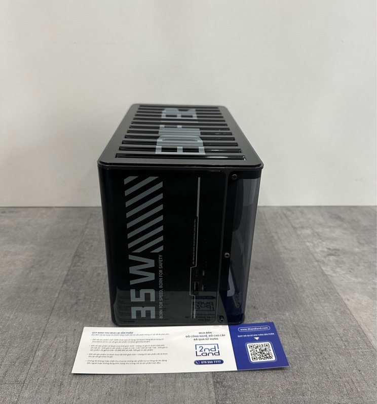 Loa Bluetooth Edifier QD35 - Màu đen - Ngoại hình 97% - Kèm box + Nguồn