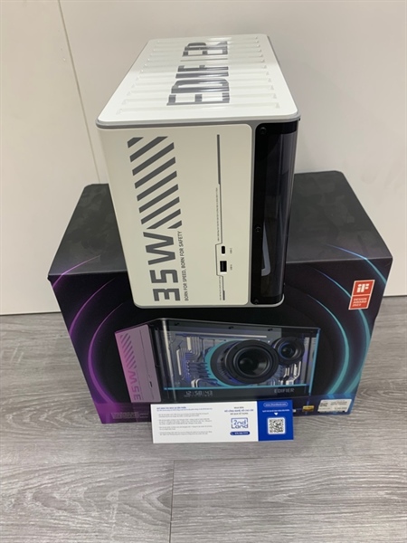 Loa bluetooth EDIFIER QD35 - Màu trắng - Ngoại hình: 98% - Thiếu dây USB - Box 1