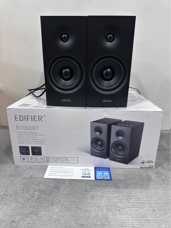 Loa Bluetooth Edifier R1080BT - Công suất 24W - Màu đen - Ngoại hình 98% - Fullbox