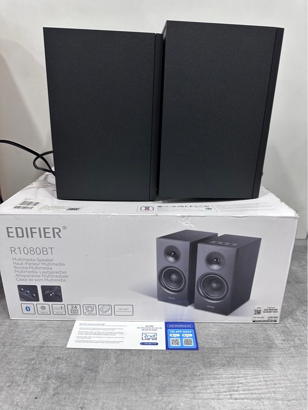 Loa Bluetooth Edifier R1080BT - Công suất 24W - Màu đen - Ngoại hình 98% - Fullbox