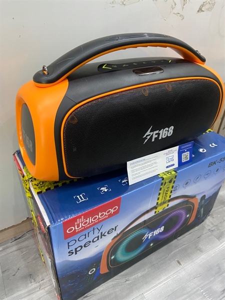 Loa Bluetooth F168 BK-S506 - Màu đen - Ngoại hình: 98% - FullBox 2