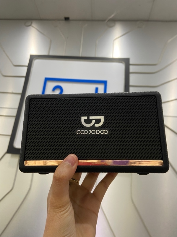 Loa Bluetooth Goojodoq - AB4086 - Màu đen - Ngoại hình: 98% - Body