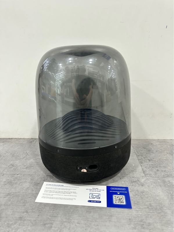 Loa Bluetooth Harman Kardon Aura Studio 3 - 130W - Màu đen - Ngoại hình 97% - Kèm nguồn