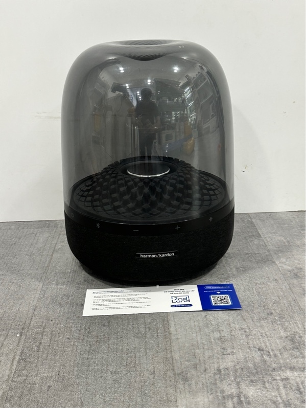 Loa Bluetooth Harman Kardon Aura Studio 4 - 130W - Màu đen - Ngoại hình 97% - Kèm dây nguồn