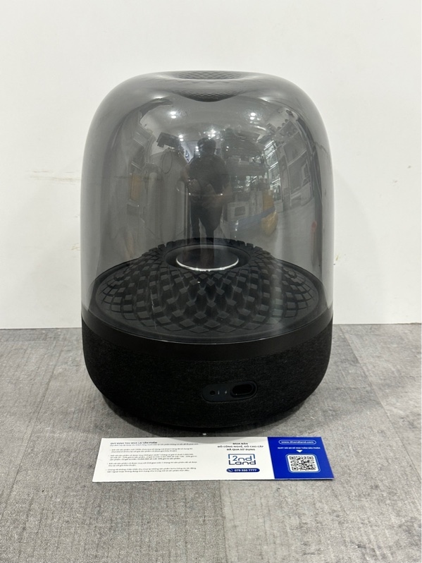 Loa Bluetooth Harman Kardon Aura Studio 4 - 130W - Màu đen - Ngoại hình 97% - Kèm dây nguồn