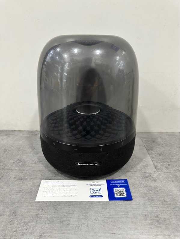 Loa Bluetooth Harman Kardon Aura Studio 4 - 130W - Màu đen - Ngoại hình 97% - Kèm nguồn