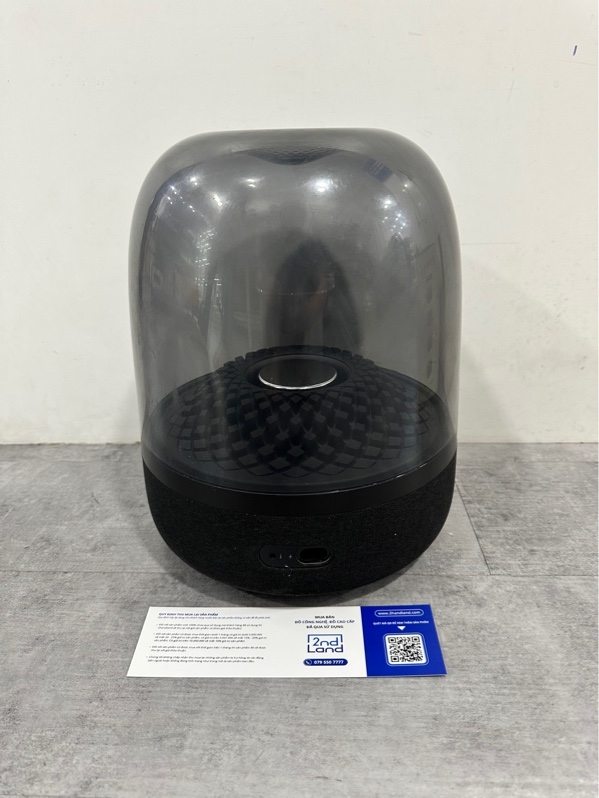 Loa Bluetooth Harman Kardon Aura Studio 4 - 130W - Màu đen - Ngoại hình 97% - Kèm nguồn