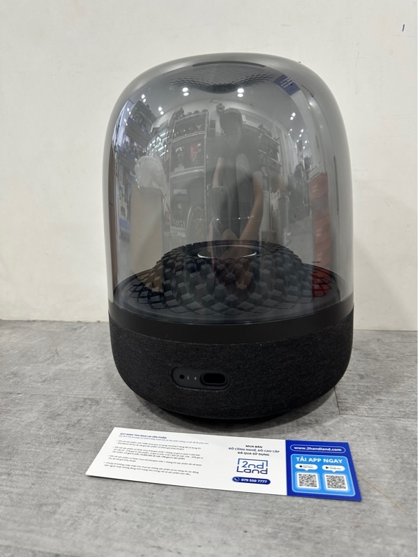 Loa Bluetooth Harman Kardon Aura Studio 4 - 130W - Màu đen - Ngoại hình 98% - Fullbox