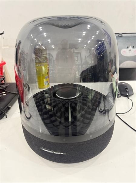 Loa Bluetooth Harman Kardon Aura Studio 4 - Màu đen - Ngoại hình 98% - Fullbox kèm chân đế 1