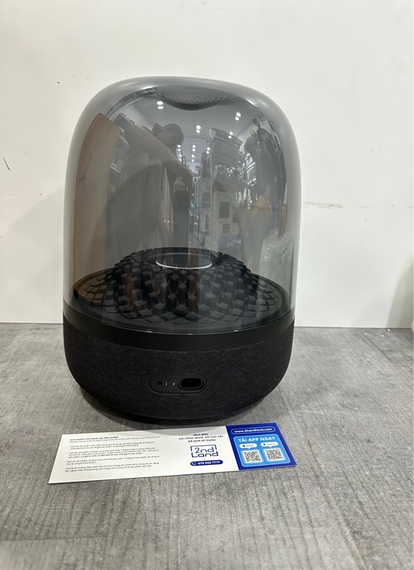 Loa Bluetooth Harman Kardon Aura Studio 4 - Tổng công suất là 130W - Màu đen - Ngoại hình 98% - Fullbox