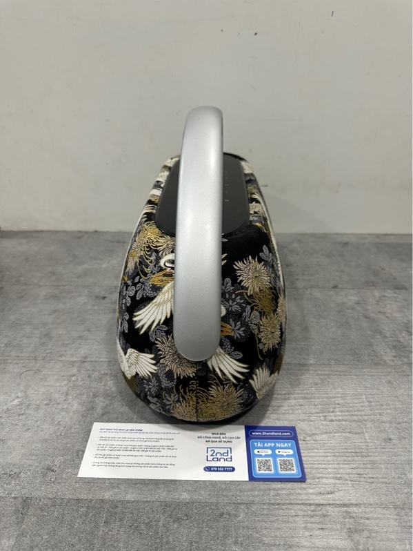 Loa Bluetooth Harman Kardon Go + Play 3 - 160W - Màu Chim hạc - Ngoại hình 96% - Đã custom vải ,rách vải, trầy hở mép - Kèm box + Sạc