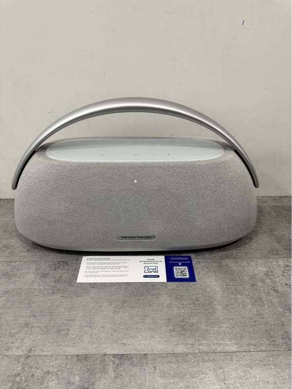 Loa Bluetooth Harman Kardon Go + Play 3 - 160W - Màu xám - Ngoại hình 97% - Kèm túi đựng + Dây sạc