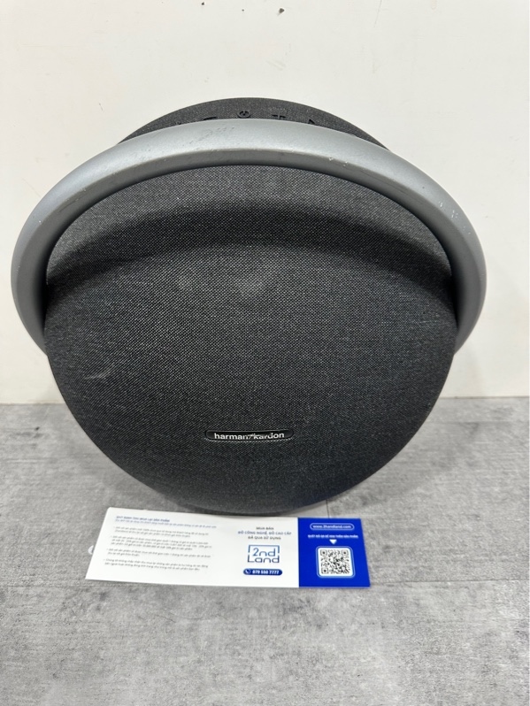 Loa Bluetooth Harman Kardon Onyx Studio 7 - Công suất 50W - Màu Đen - Ngoại hình 97% - Trầy vòng tay cầm, tróc vải nhẹ - Kèm sạc