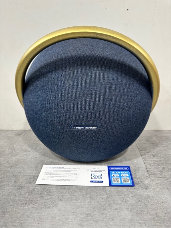 Loa Bluetooth Harman Kardon Onyx Studio 7 - Công suất 50W - Màu xanh - Ngoại hình 97% - Kèm sạc