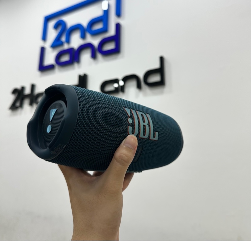 Loa Bluetooth JBL Charge 5 - Tổng công suất 40W - Màu xanh - Ngoại hình 98% - Fullbox