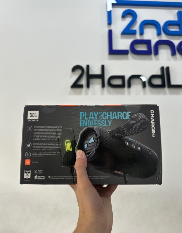 Loa Bluetooth JBL Charge 6 - 45W - Màu đen - Newseal