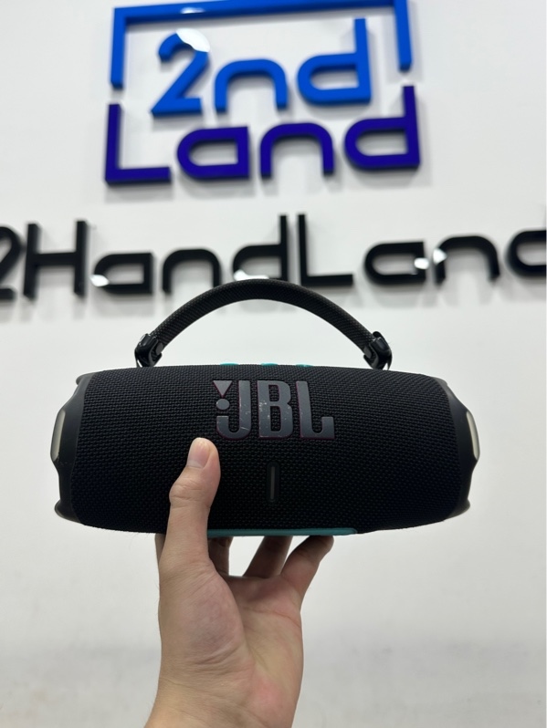Loa Bluetooth JBL Charge 6 - 45W - Màu đen - Ngoại hình 97% - Kèm sạc