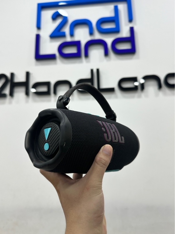 Loa Bluetooth JBL Charge 6 - 45W - Màu đen - Ngoại hình 97% - Kèm sạc