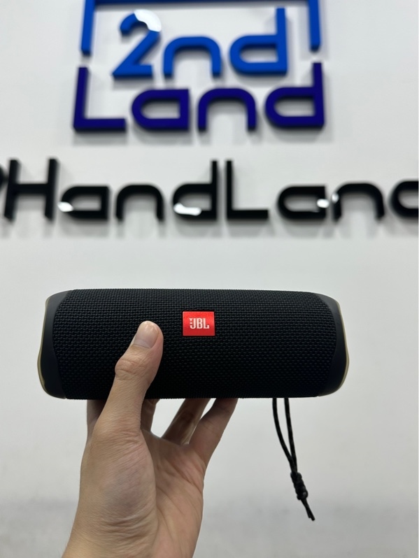 Loa Bluetooth JBL Flip 5 - 20W RMS - Màu đen - Ngoại hình 97% - Kèm sạc