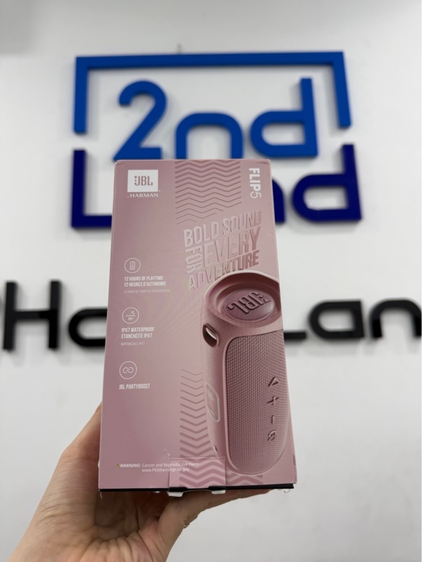 Loa Bluetooth JBL Flip 5 - Màu hồng - New
