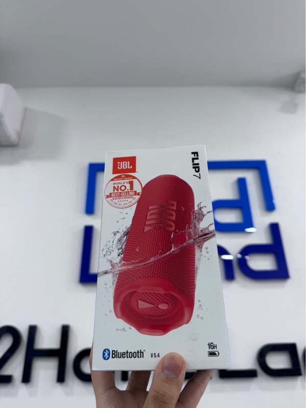 Loa Bluetooth JBL Flip 7 - Màu đỏ - Newseal