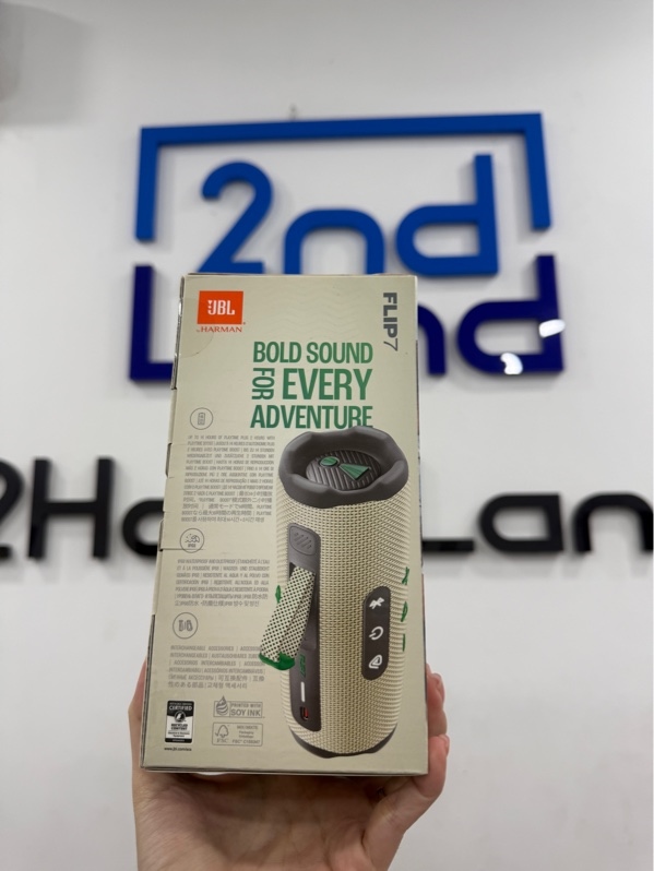 Loa Bluetooth JBL Flip 7 - Màu kem - NewSeal