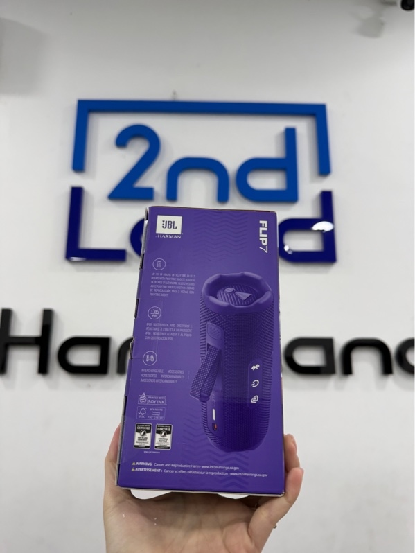 Loa Bluetooth JBL Flip 7 - Màu tím - New
