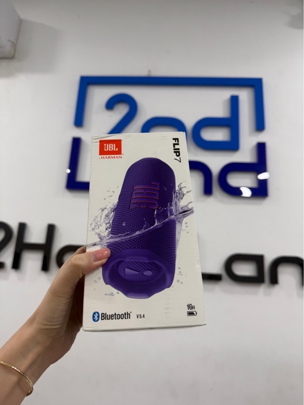 Loa Bluetooth JBL Flip 7 - Màu tím - NewSeal