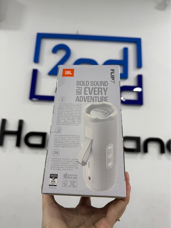 Loa Bluetooth JBL Flip 7 - Màu trắng - New