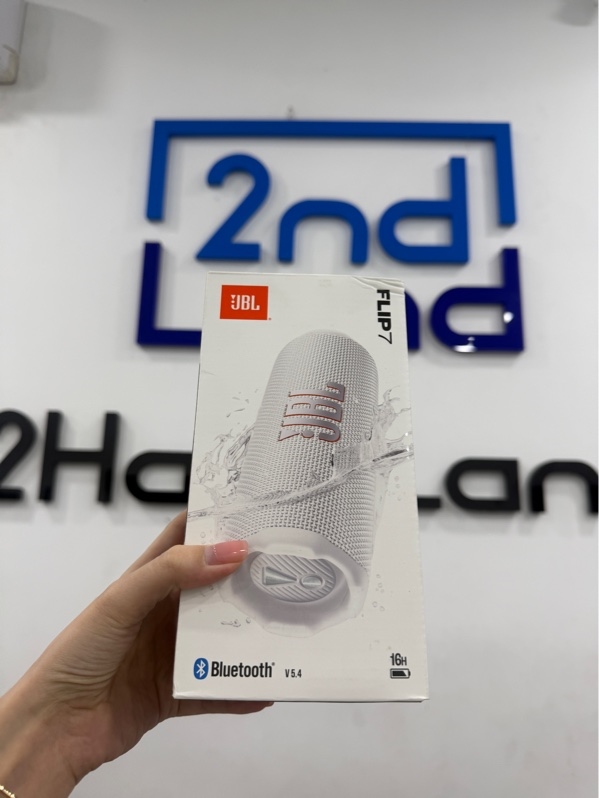 Loa Bluetooth JBL Flip 7 - Màu trắng - NewSeal