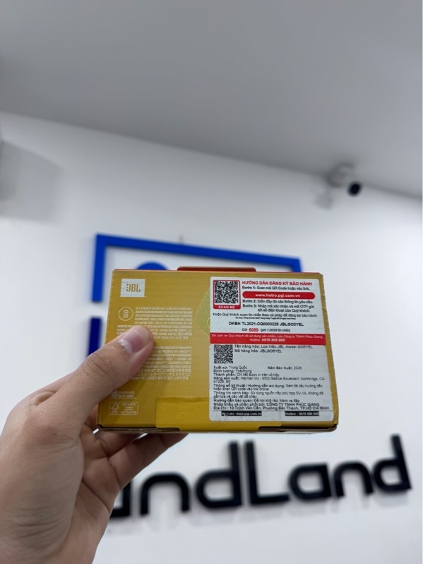 Loa Bluetooth JBL Go 5 - Màu vàng - Newseal