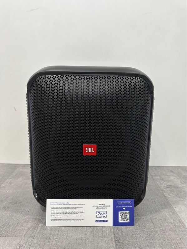Loa Bluetooth JBL Partybox Encore 2 Mic - 100W - Màu đen - Ngoại hình 98% - Chưa kích hoạt bảo hành - Fullbox ( kèm 2 mic )