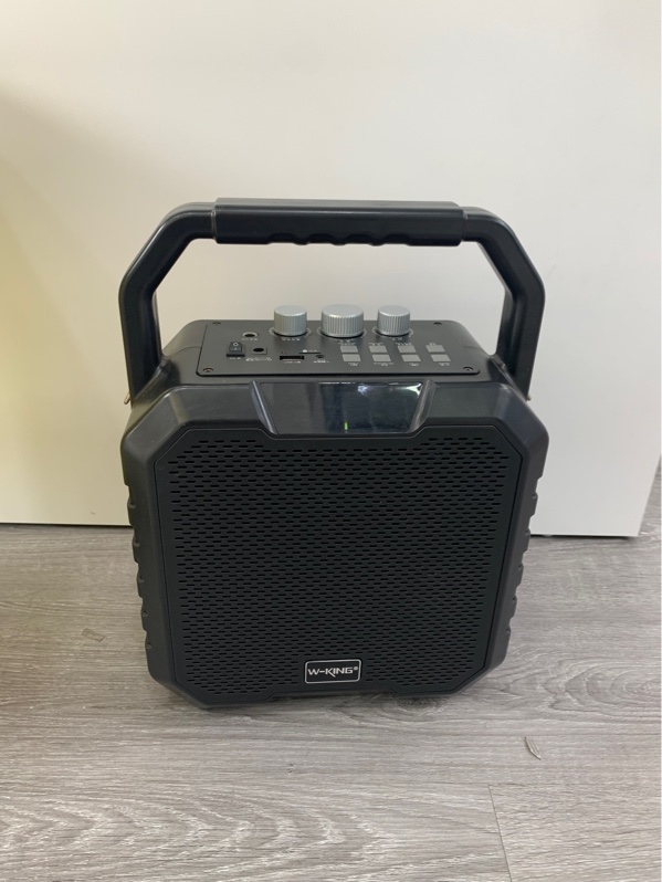 Loa bluetooth Karaoke 30W W-King K2 - Màu đen - Ngoại hình: 97% - Hư pin, hư mic - Box