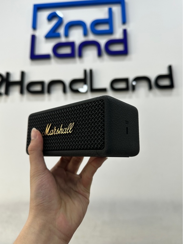 Loa Bluetooth Marshall Emberton II - 20W - Có tem ASH - Màu đen - Ngoại hình 98% - Fullbox
