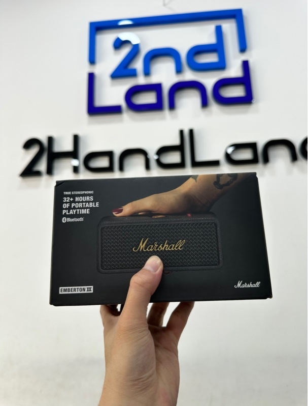 Loa Bluetooth Marshall Emberton III - 20W - Màu đen - Newseal