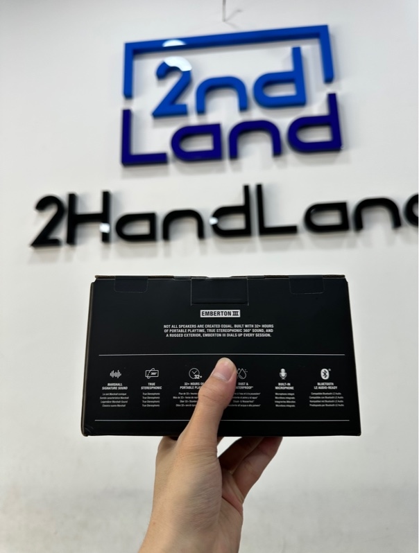 Loa Bluetooth Marshall Emberton III - 20W - Màu đen - Newseal
