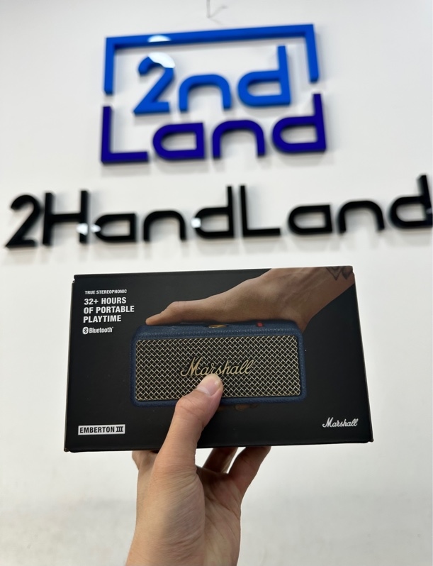 Loa Bluetooth Marshall Emberton III - 20W - Màu xanh - Newseal