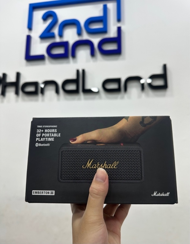 Loa Bluetooth Marshall Emberton III - Màu đen - Newseal