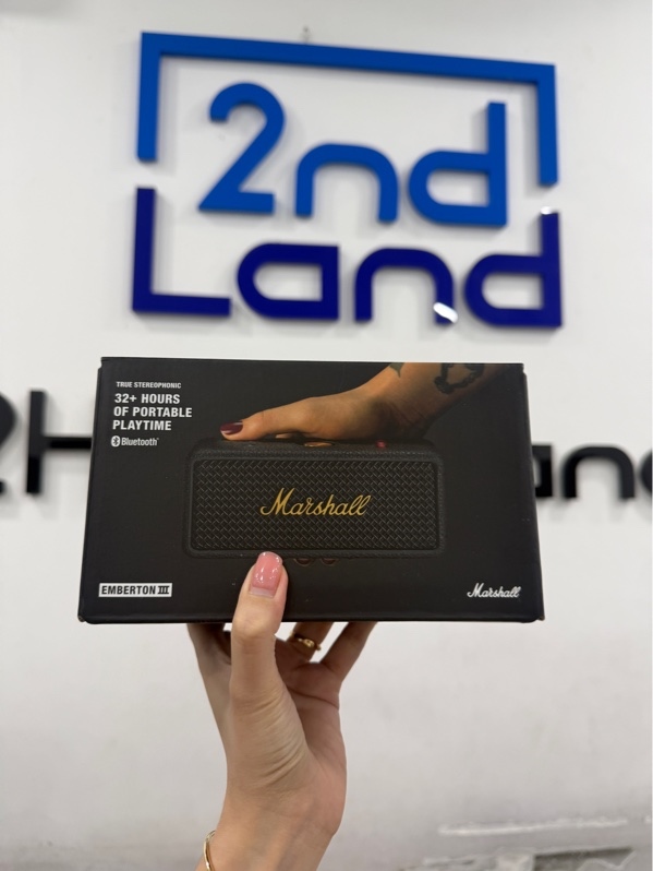 Loa Bluetooth Marshall Emberton III - Màu đen - NewSeal