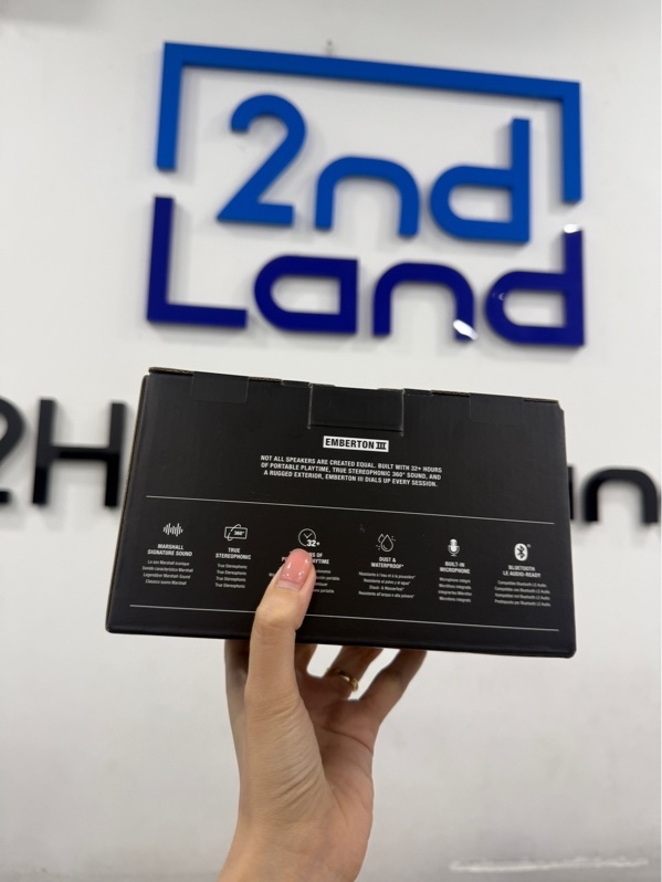 Loa Bluetooth Marshall Emberton III - Màu đen - NewSeal
