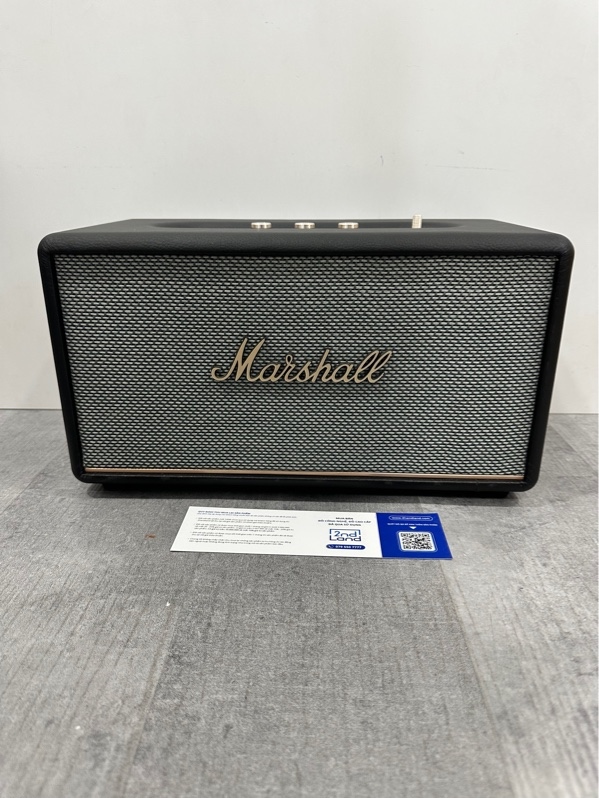 Loa Bluetooth Marshall Stanmore III - 80 W - Chính hãng có tem ASH - Màu đen - Ngoại hình 99% - Fullbox (box xấu)