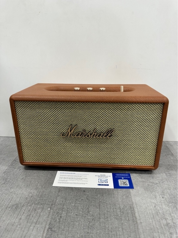 Loa Bluetooth Marshall Stanmore III - 80 W - Chính hãng có tem ASH - Màu nâu - Ngoại hình 97% - Box