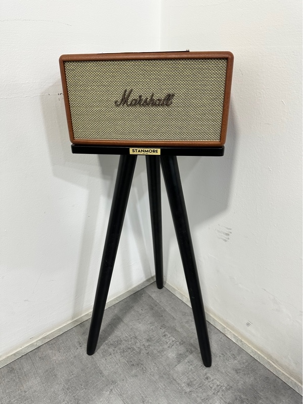 Loa Bluetooth Marshall Stanmore III - 80W - Màu nâu - Ngoại hình 98% - Kèm chân + Nguồn