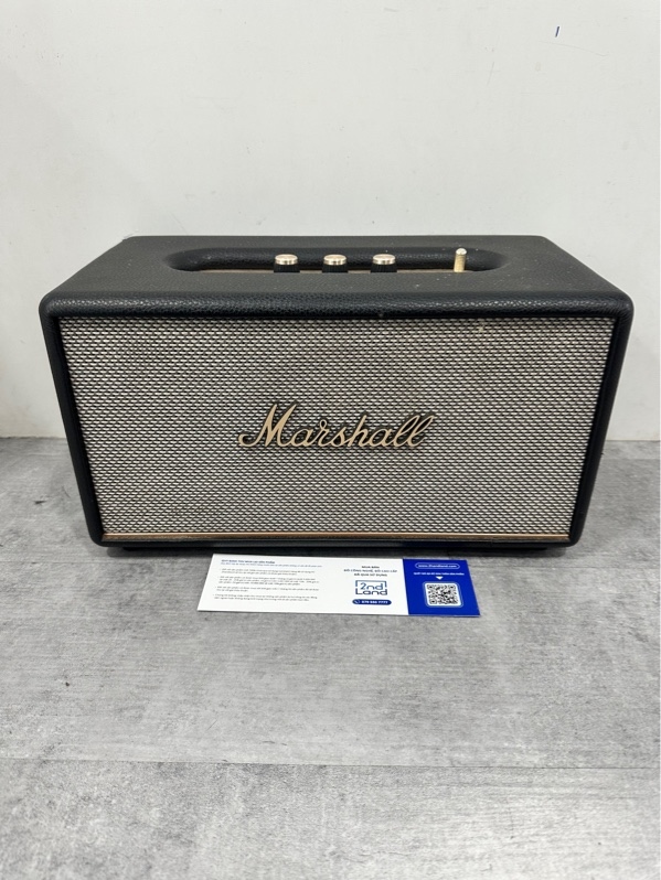 Loa Bluetooth Marshall Stanmore III - Xách tay có app - 80W - Màu đen - Ngoại hình 97% - Kèm dây nguồn