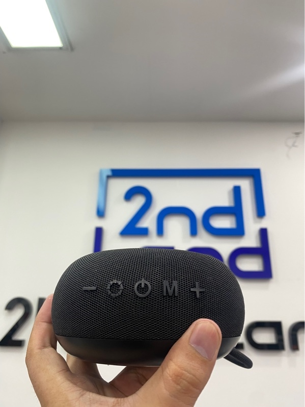 Loa Bluetooth Nakamichi NBS-116 - Màu đen - Ngoại hình: 98% - Kèm Box - Dây sạc - Dây 3.5