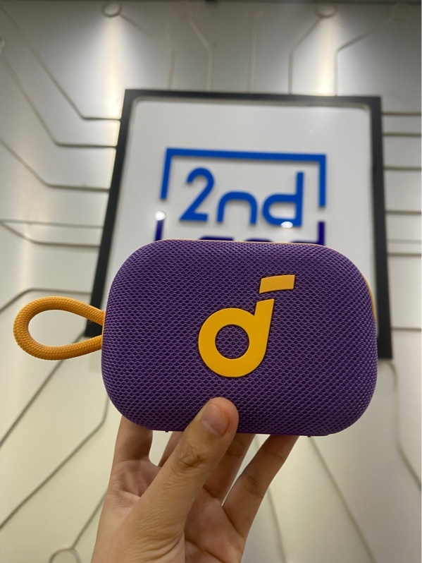 Loa Bluetooth Soundcore Select 4 Go - Màu tím - Ngoại hình: 98% - Kèm Box