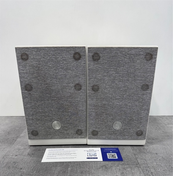 Loa Bookshelf Audio Pro A26 - Công suất 150W - Màu trắng - Ngoại hình 97% - Kèm nguồn + Dây kết nối + Remote