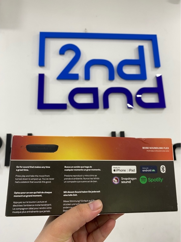 Loa Bose Soundlink Fles 2 - Màu đen - NewSeal